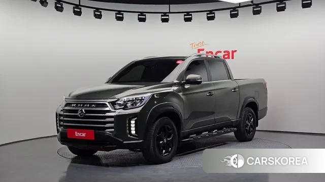 Ssangyong The New Rexton Sports Cannes 2021 Темно-зеленый из Кореи