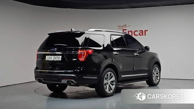 Ford Explorer 2018 Черный из Кореи