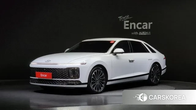 Hyundai Grandeur Hybrid (GN7) 2023 Белый из Кореи