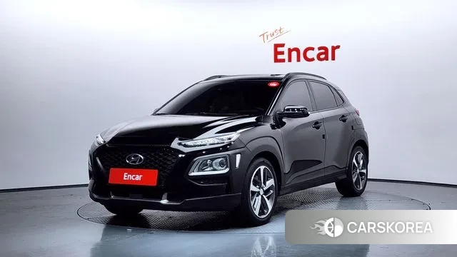 Hyundai Kona 2018 Черный из Кореи