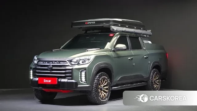 Ssangyong The New Rexton Sports Cannes 2022 Зеленый из Кореи