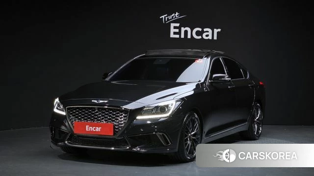 Genesis G80 2018 Черный из Кореи
