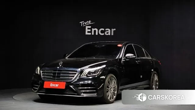 Mercedes-Benz S-Class W222 2019 Черный из Кореи