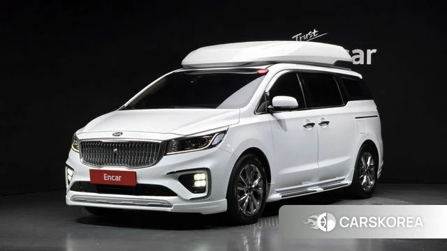 Kia The New Carnival 2018 Белый из Кореи