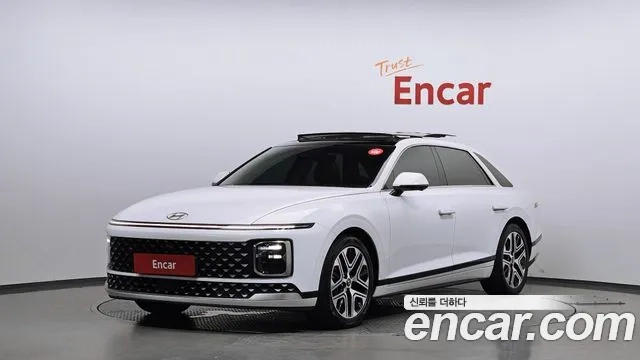 Hyundai Grandeur (GN7) 2023 Белый из Кореи