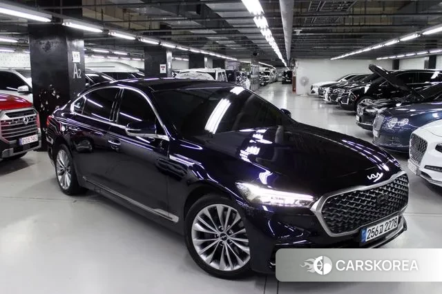 Kia The New K9 2nd generation 2021 Синий из Кореи