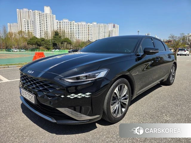 Kia K8 2021 Черный из Кореи