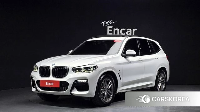BMW X3 (G01) 2021 Белый из Кореи