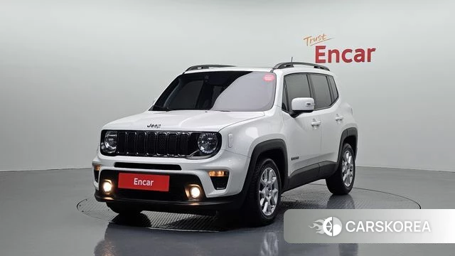 Jeep Renegade 2021 Белый из Кореи