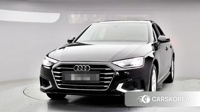 Audi A4 (B9) 2020 Черный из Кореи