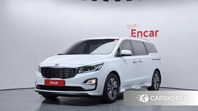 Kia The New Carnival 2019 Белый из Кореи