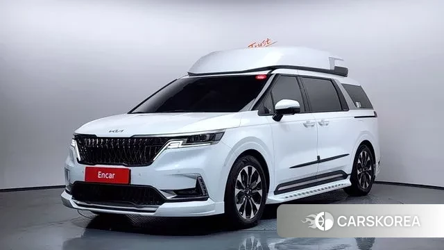 Kia Carnival 4th generation 2023 Белый из Кореи