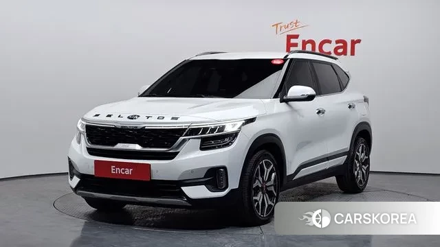 Kia Seltos 2021 Белый из Кореи