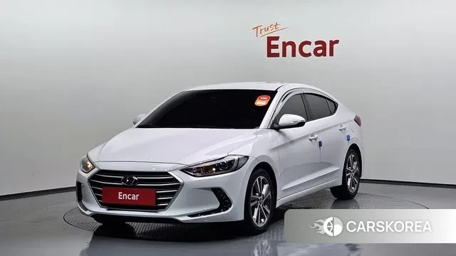 Hyundai Avante AD 2018 Белый из Кореи