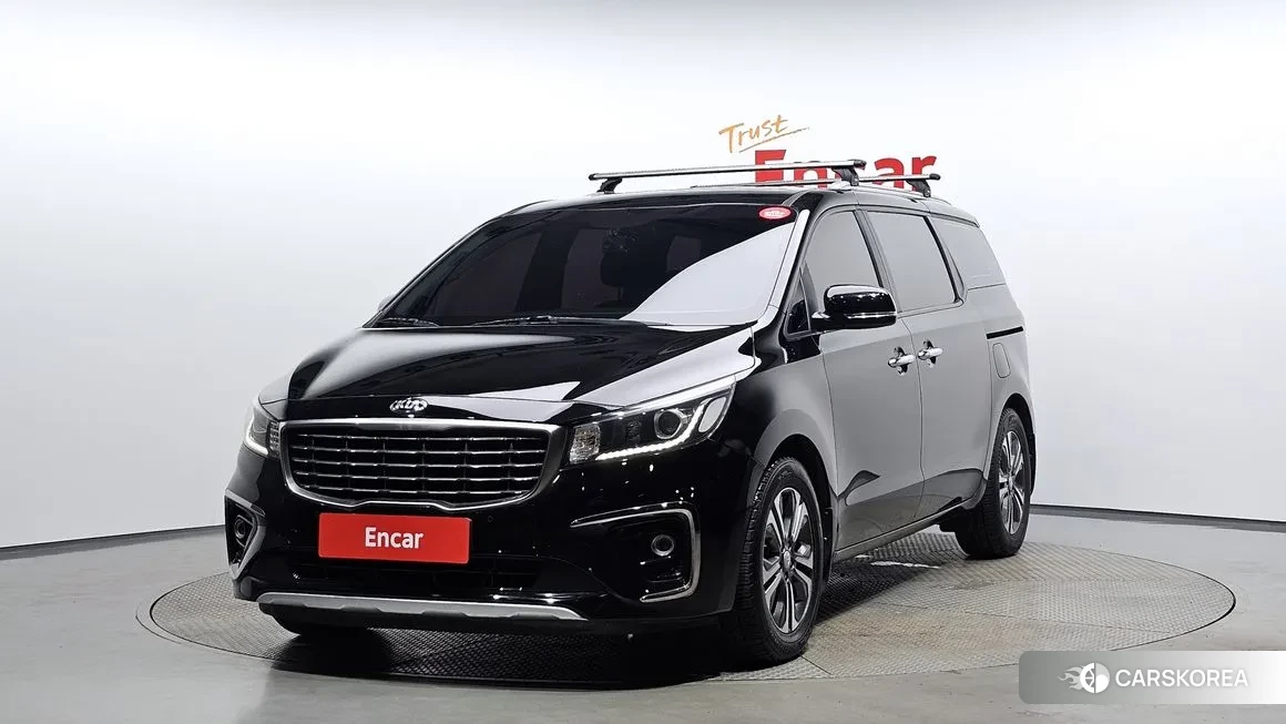 Kia The New Carnival 2018 Черный из Кореи