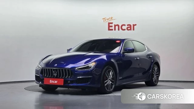 Maserati Ghibli 2018 Синий из Кореи