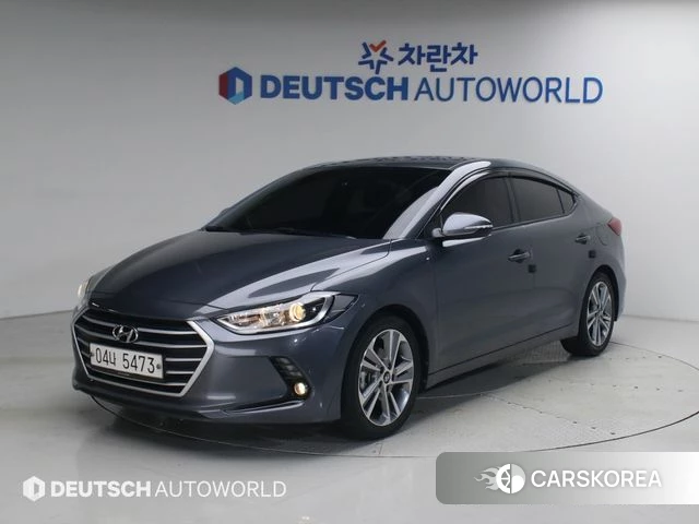 Hyundai Avante AD 2018 Серый из Кореи