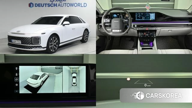 Hyundai Grandeur (GN7) 2023 Белый из Кореи