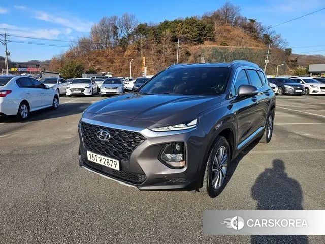 Hyundai Santa Fe TM 2020 Серый из Кореи