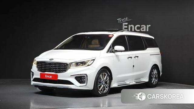 Kia The New Carnival 2018 Белый из Кореи