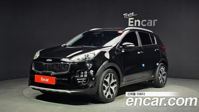 Kia Sportage 4th Generation 2018 Черный из Кореи
