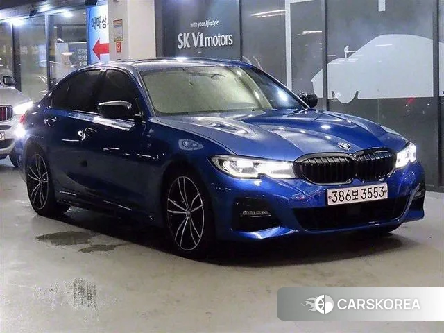 BMW 3 Series (G20) 2019 Синий из Кореи