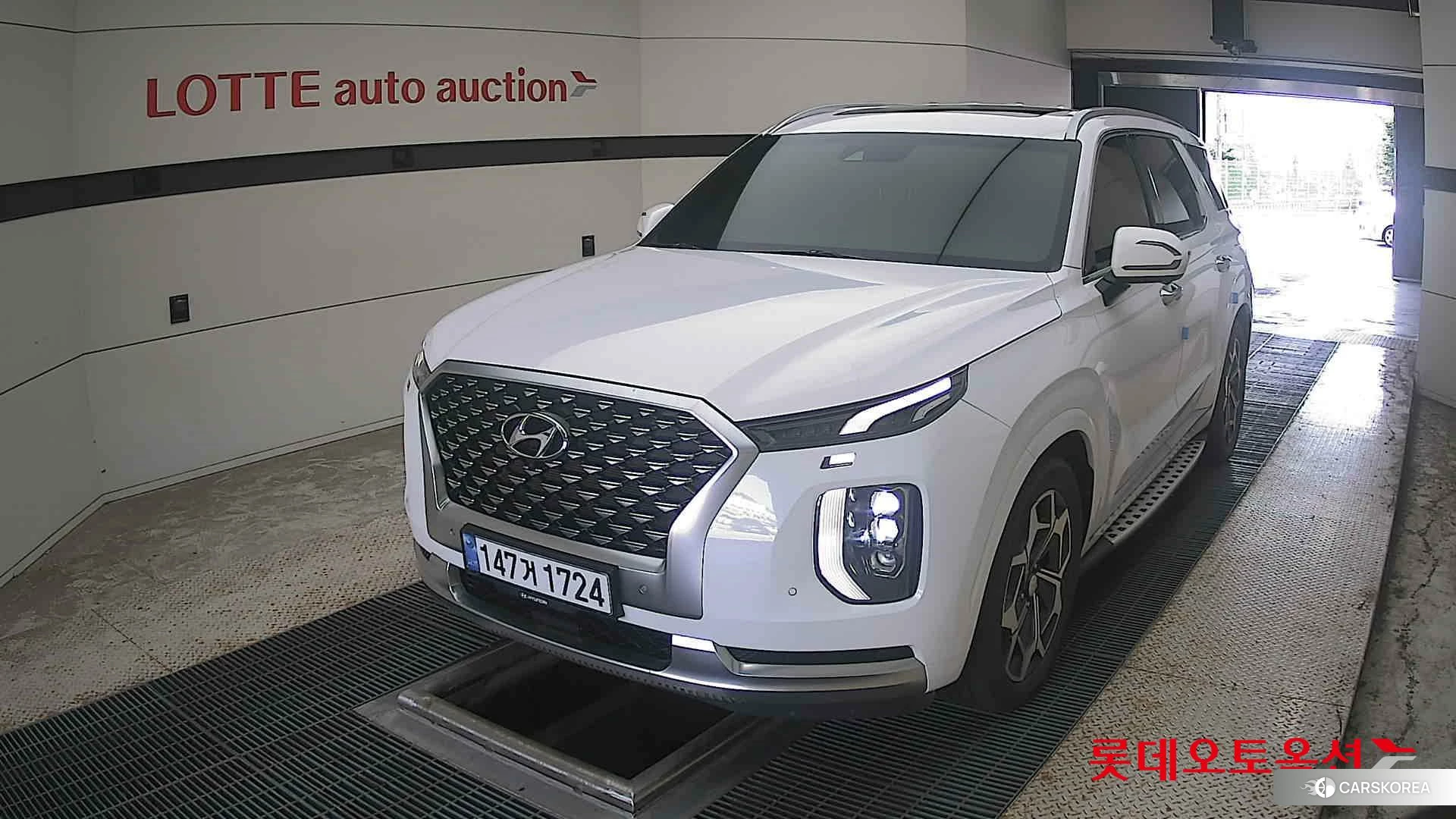 Hyundai Palisade 2021 Белый из Кореи