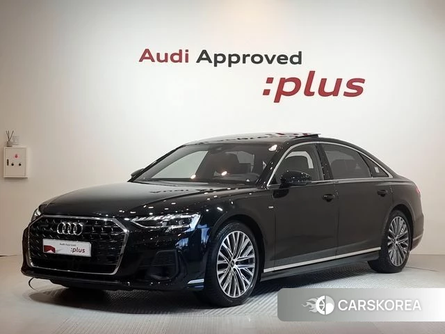 Audi A8 (D5) 2023 Черный из Кореи