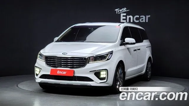 Kia The New Carnival 2019 Белый из Кореи