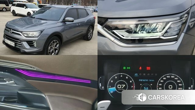 Ssangyong Beautiful Korando 2019 Серый из Кореи