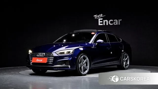 Audi A5 (F5) 2019 Синий из Кореи