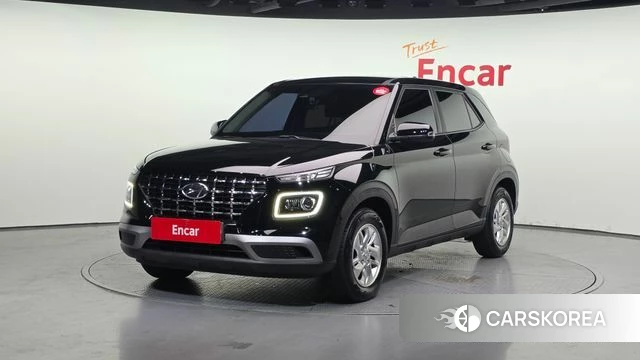 Hyundai Venue 2020 Черный из Кореи