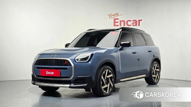 Mini Cooper S Countryman 3rd Generation 2025 Небесно-голубой из Кореи