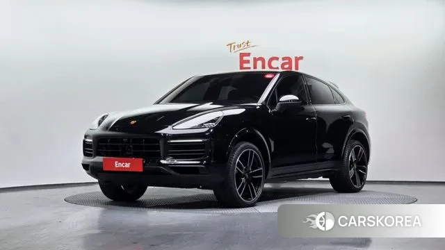 Porsche Cayenne (PO536) 2022 Черный из Кореи