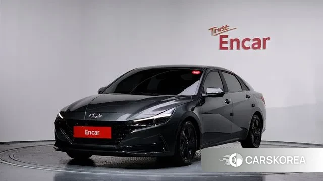 Hyundai Avante (CN7) 2022 Серый из Кореи