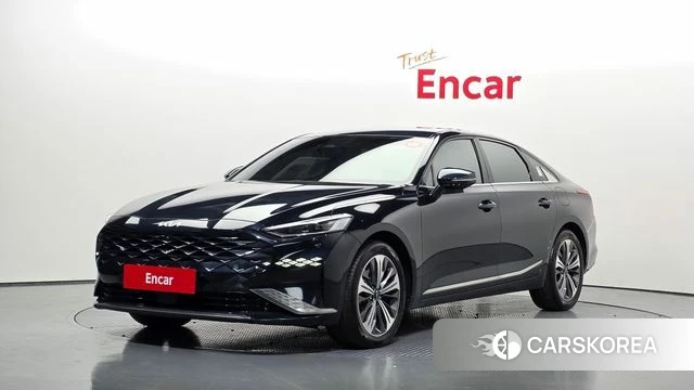 Kia K8 Hybrid 2021 Синий из Кореи