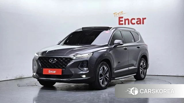 Hyundai Santa Fe TM 2018 Серый из Кореи