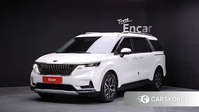 Kia Carnival 4th generation 2021 Белый из Кореи
