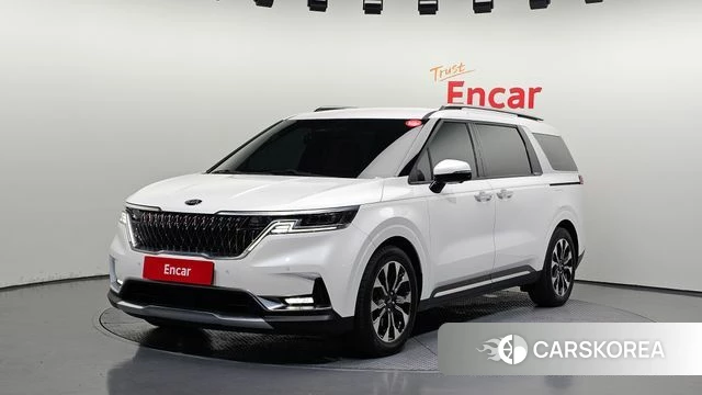 Kia Carnival 4th generation 2021 Белый из Кореи