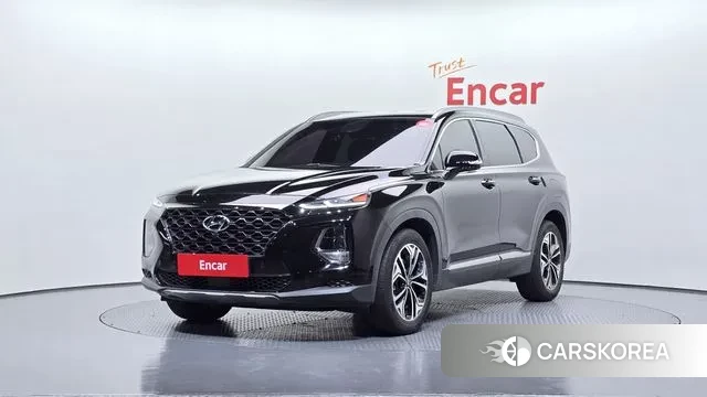 Hyundai Santa Fe TM 2018 Черный из Кореи