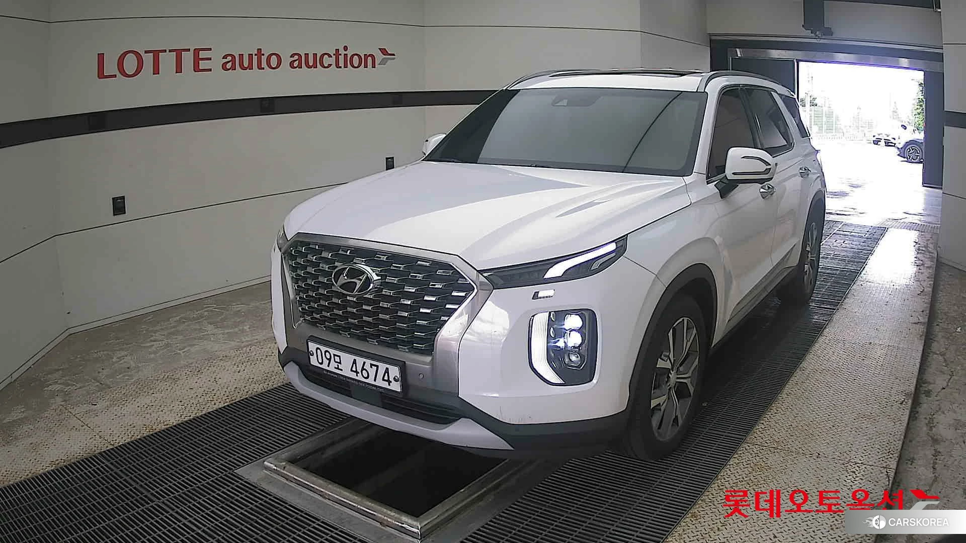 Hyundai Palisade 2019 Белый из Кореи