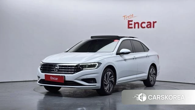 Volkswagen 7th Generation of Jetta 2021 Белый из Кореи