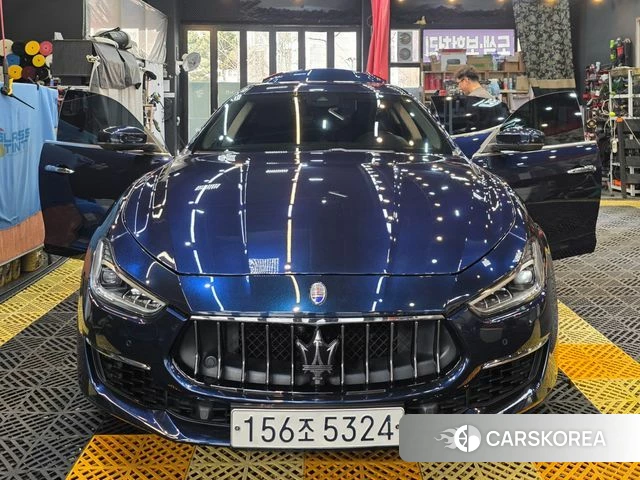 Maserati Ghibli 2019 Синий из Кореи