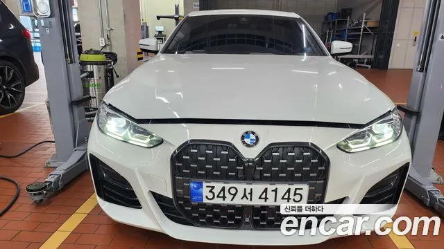 BMW 4 Series (G22) 2023 Белый из Кореи