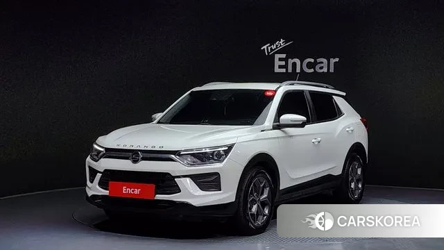 Ssangyong Beautiful Korando 2019 Белый из Кореи