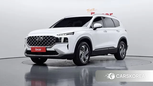 Hyundai The New Santa Fe 2022 Белый из Кореи
