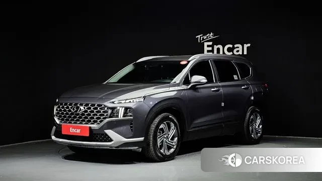 Hyundai The New Santa Fe 2022 Серый из Кореи
