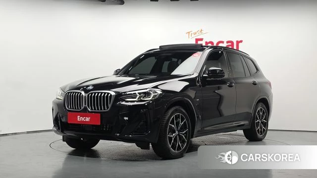 BMW X3 (G01) 2023 Черный из Кореи