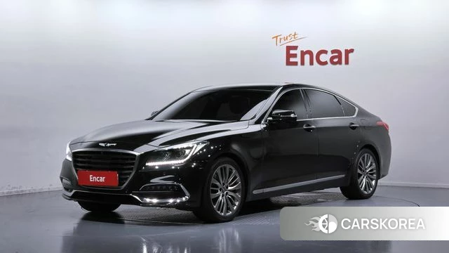 Genesis G80 2018 Черный из Кореи