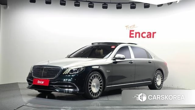 Mercedes-Benz S-Class W222 2019 Темно-зеленый из Кореи